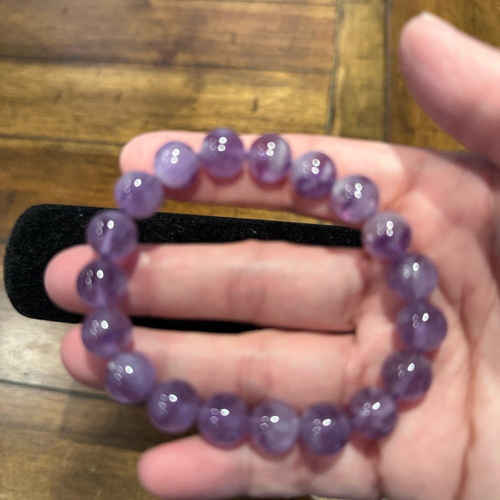 Real Amethyst Stones Bracelet